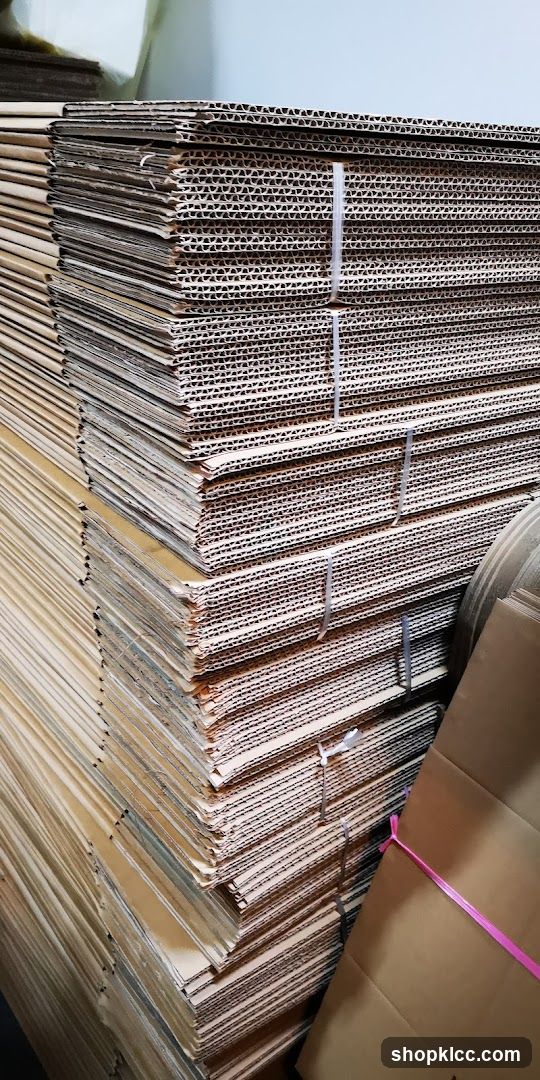 Stacked Cardboard Boxes