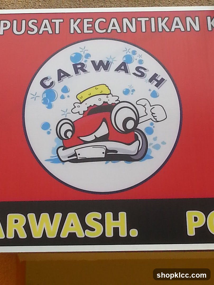 Car Wash Sign