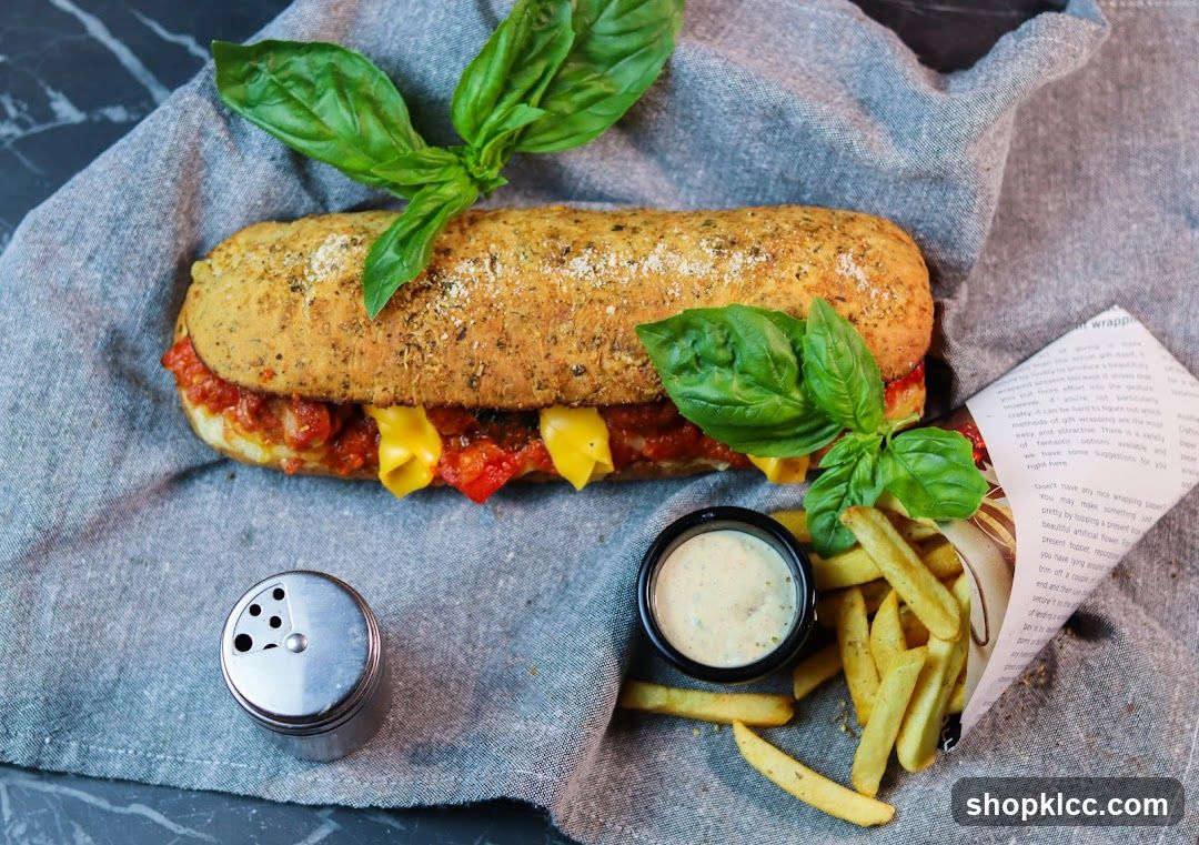 Sub Sandwich with Fries