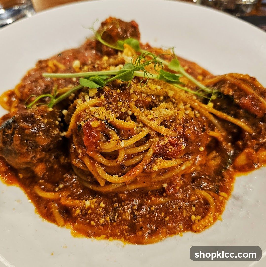 Spaghetti and Meatballs