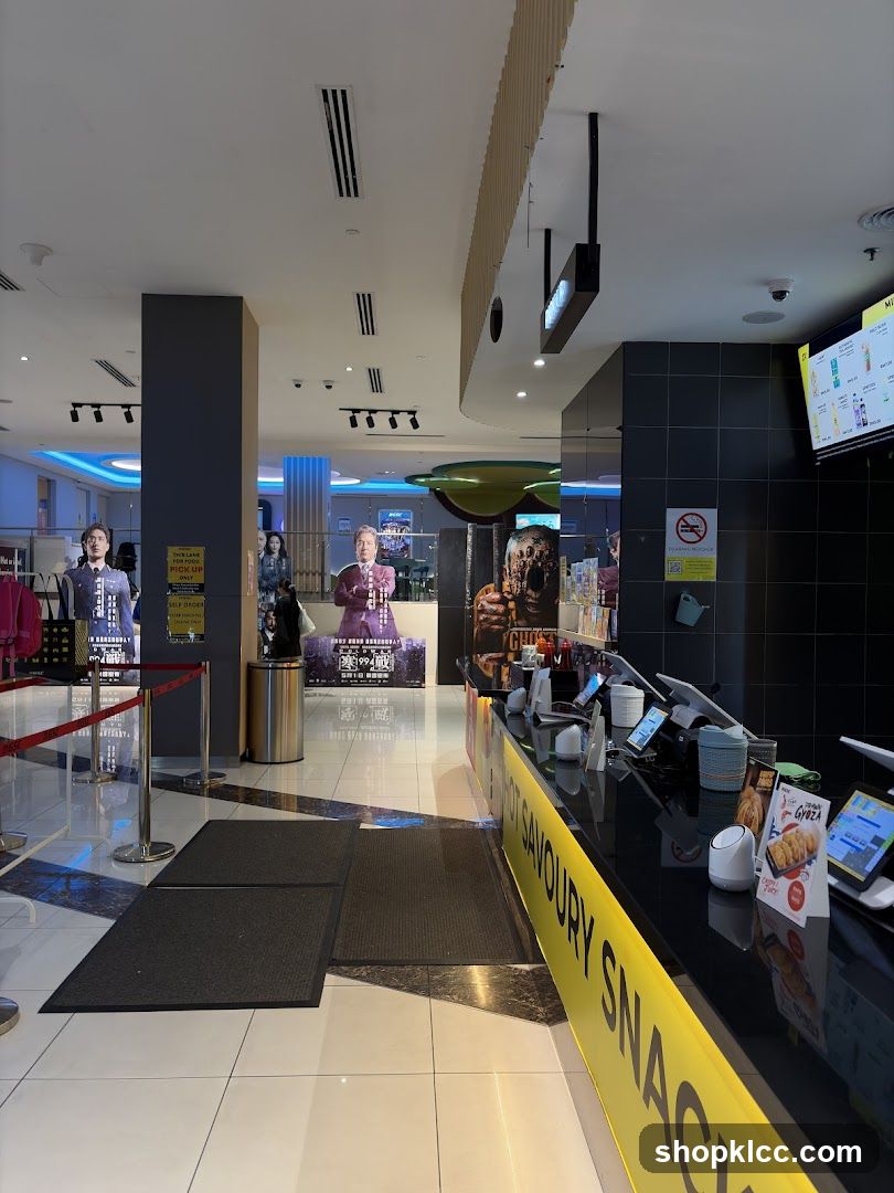 Concession Stand at a Cinema