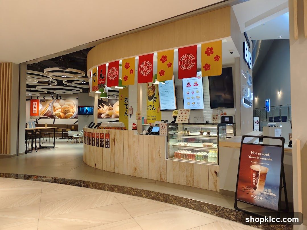 Oden Table Food Stall
