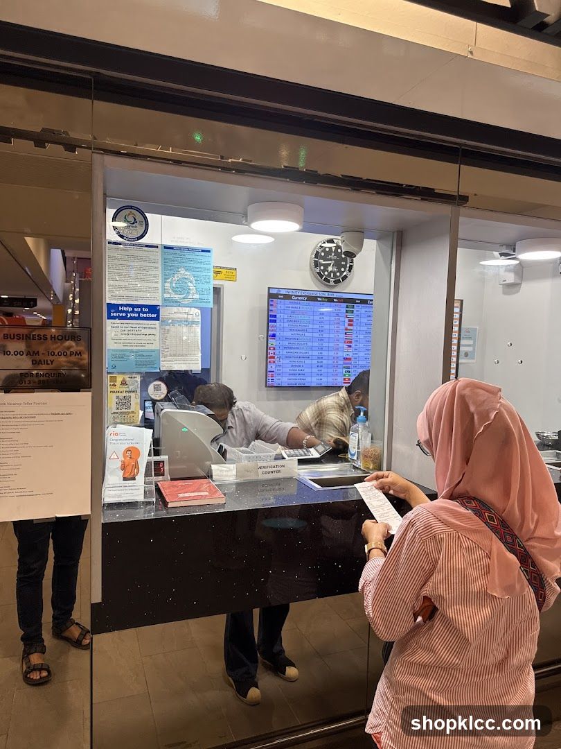 Money Exchange Counter