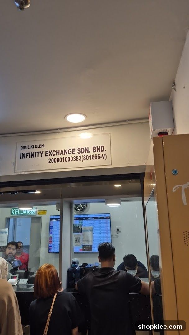 Money Changer Interior