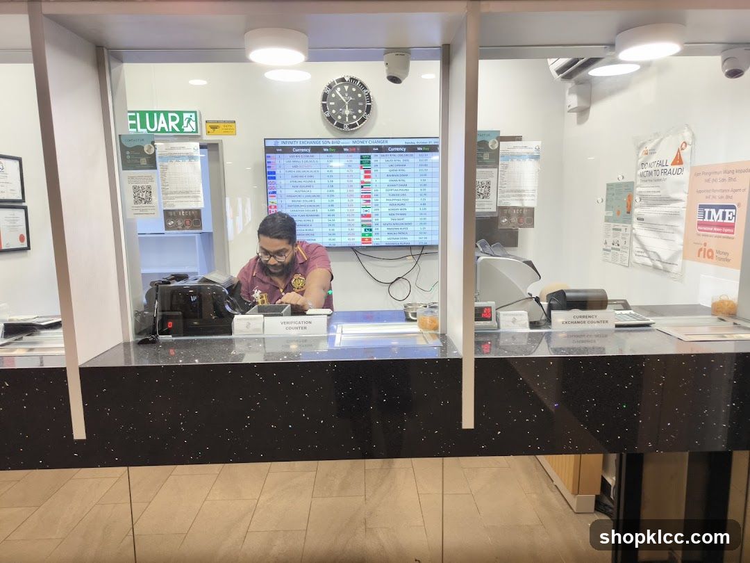 Money Exchange Counter