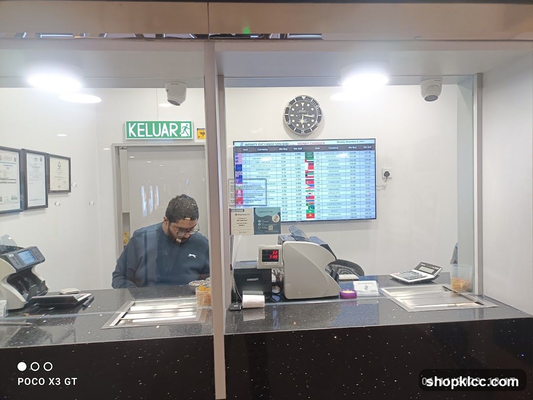 Money Changer Counter