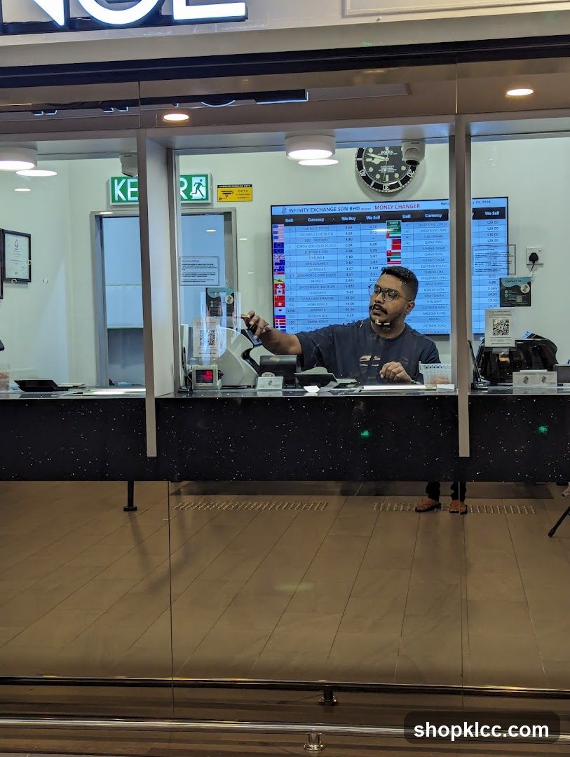 Money Changer Counter