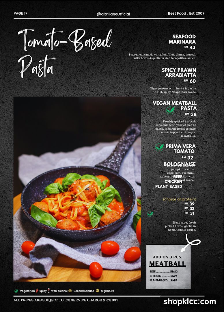 Tomato-Based Pasta
