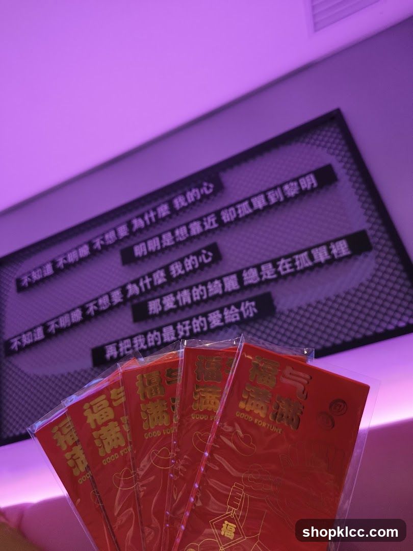 Red Envelopes and Wall Art