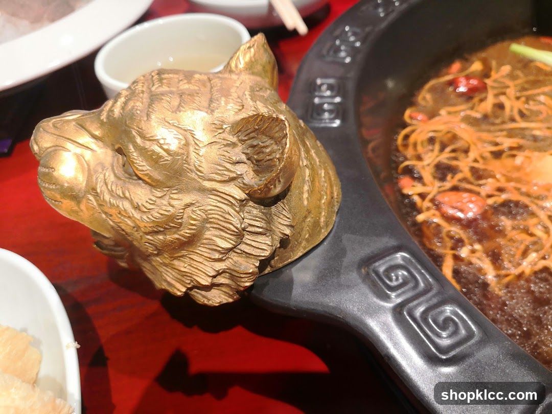 Hot Pot with Tiger Handle