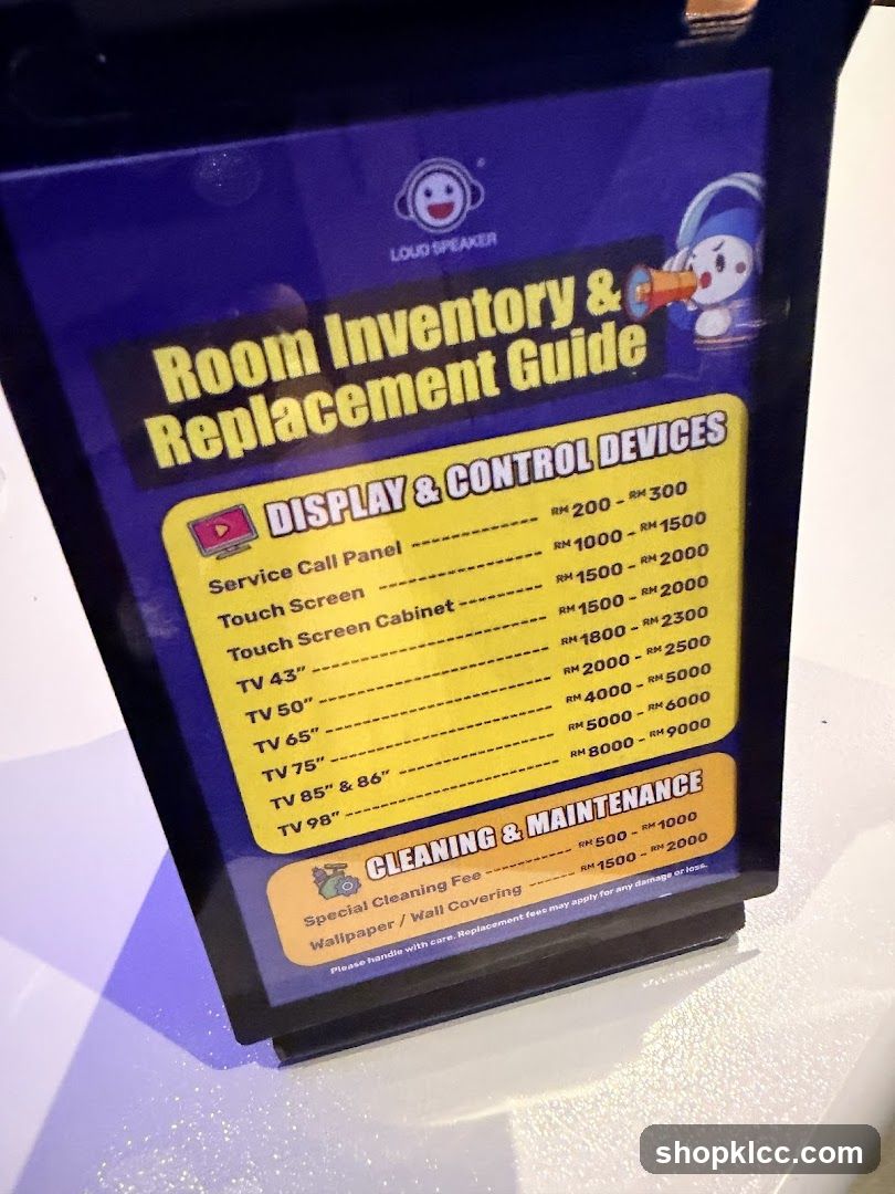Room Inventory & Replacement Guide