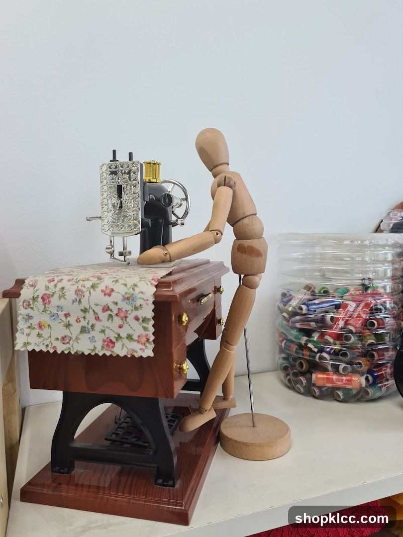 Sewing Machine Display