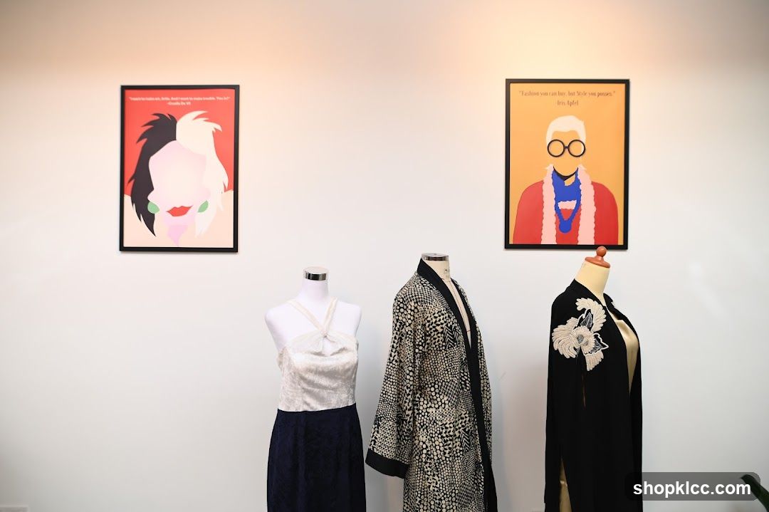 Fashion Display with Art
