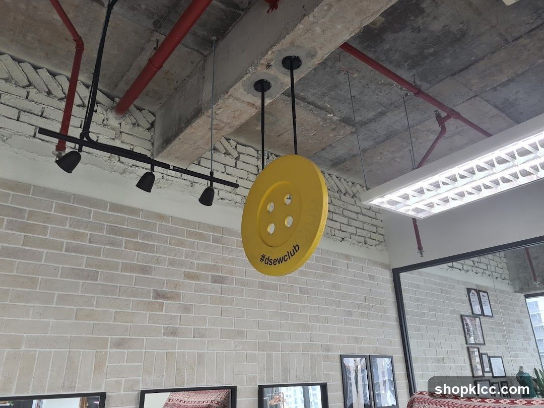 Yellow Button Decoration