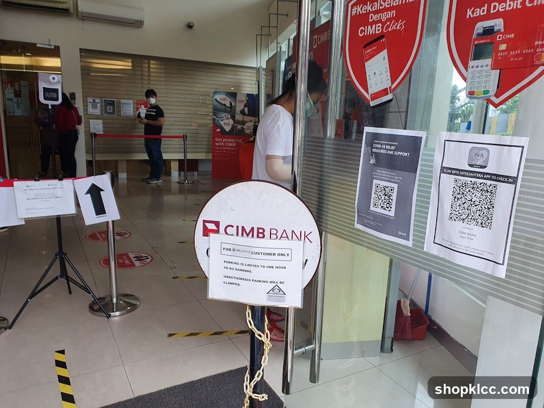 CIMB Bank Entrance