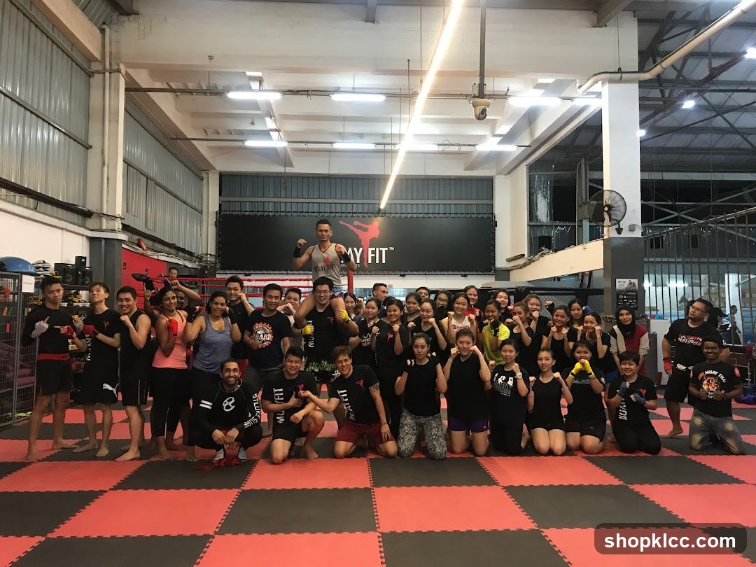 Group Photo at Muay Fit Gym
