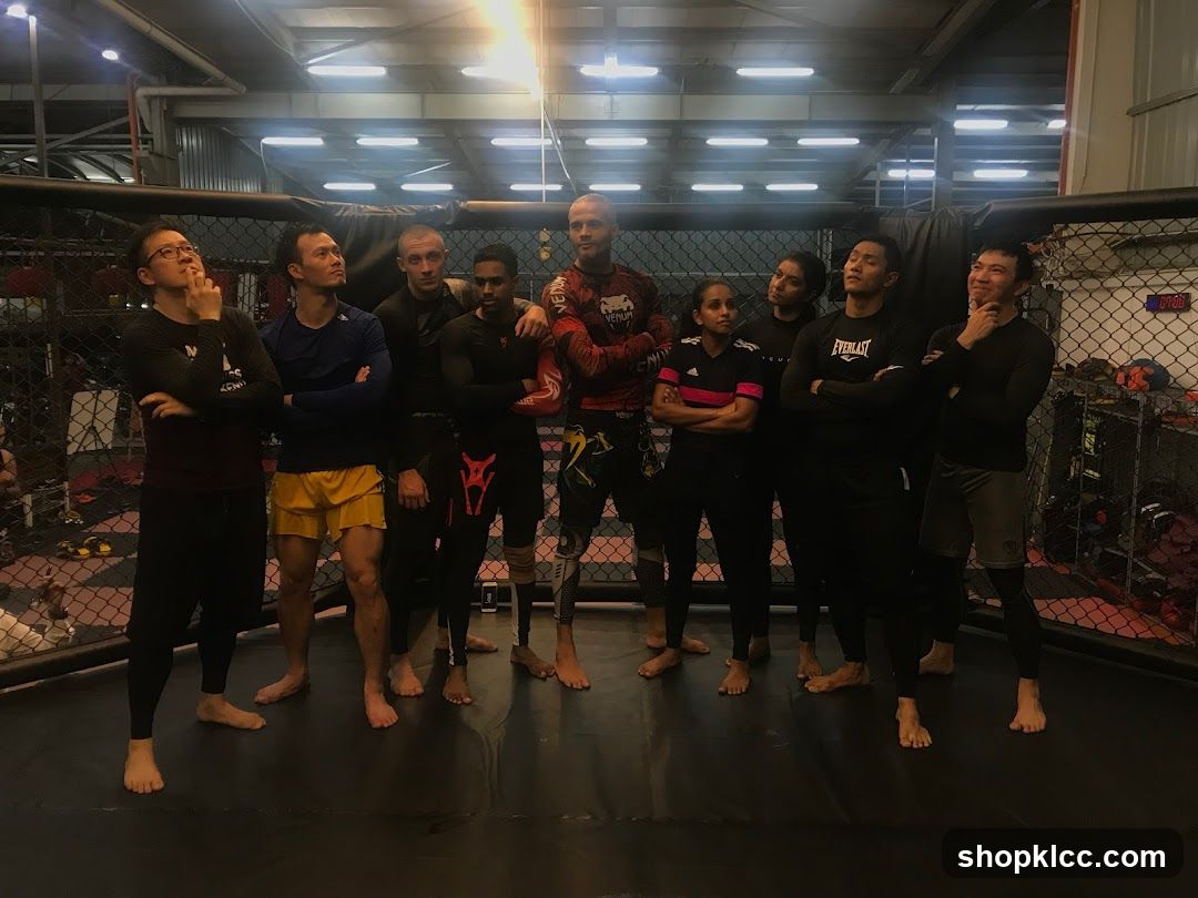 Group of people in a gym