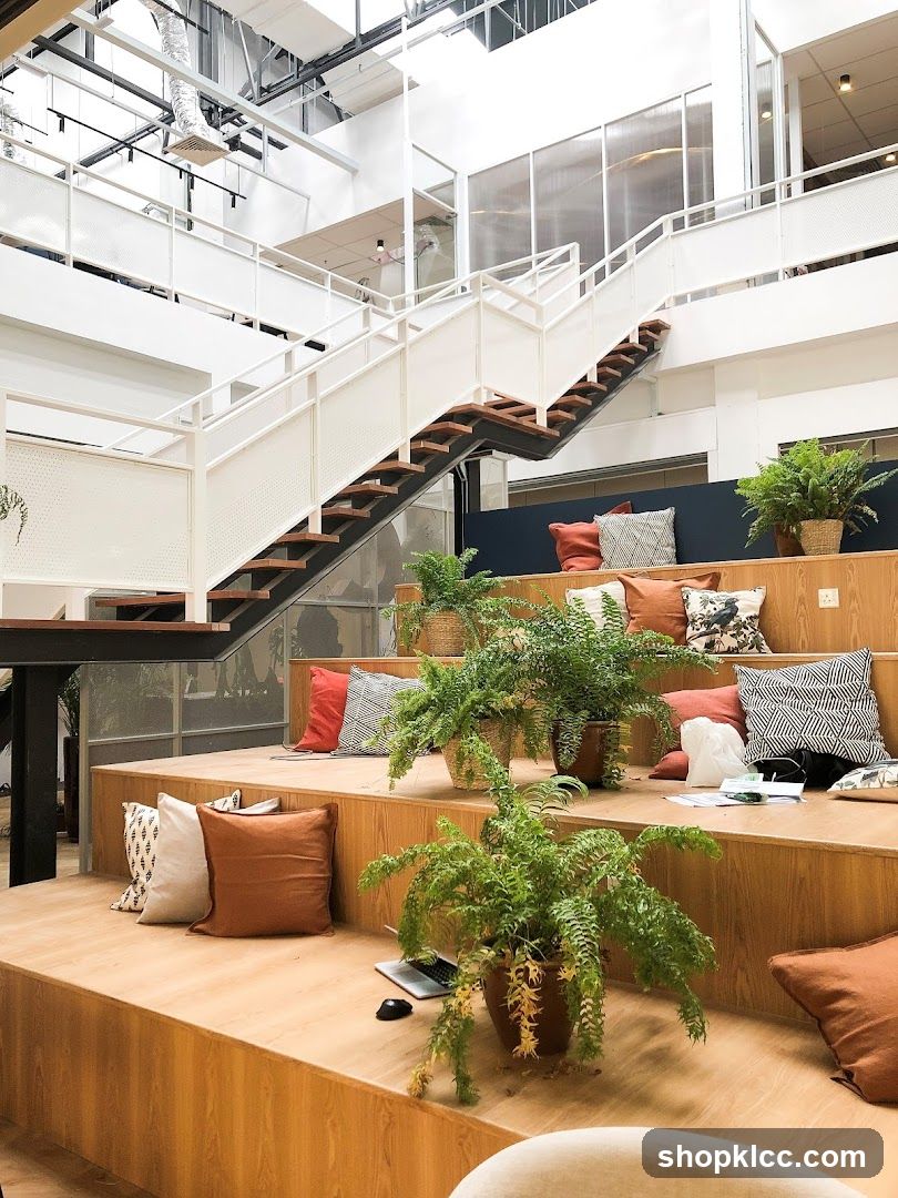 Modern Office Seating Area