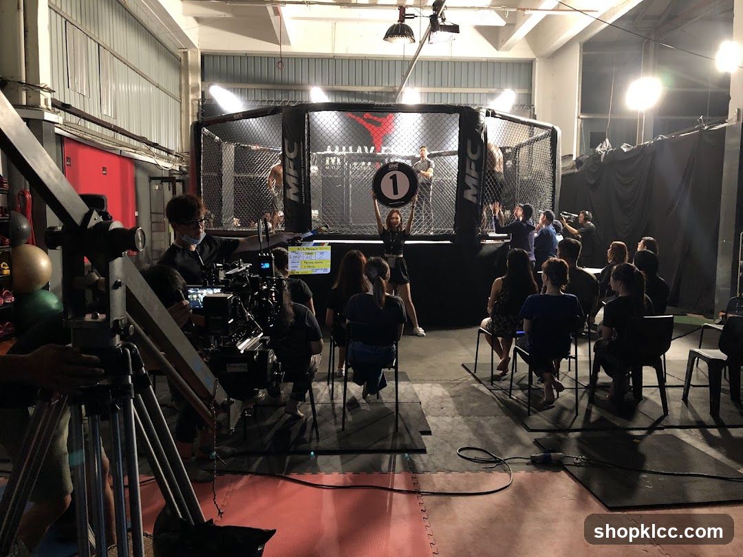 MMA ring setup