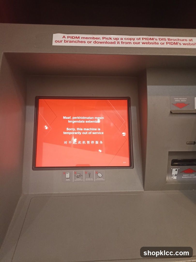 ATM Out of Service