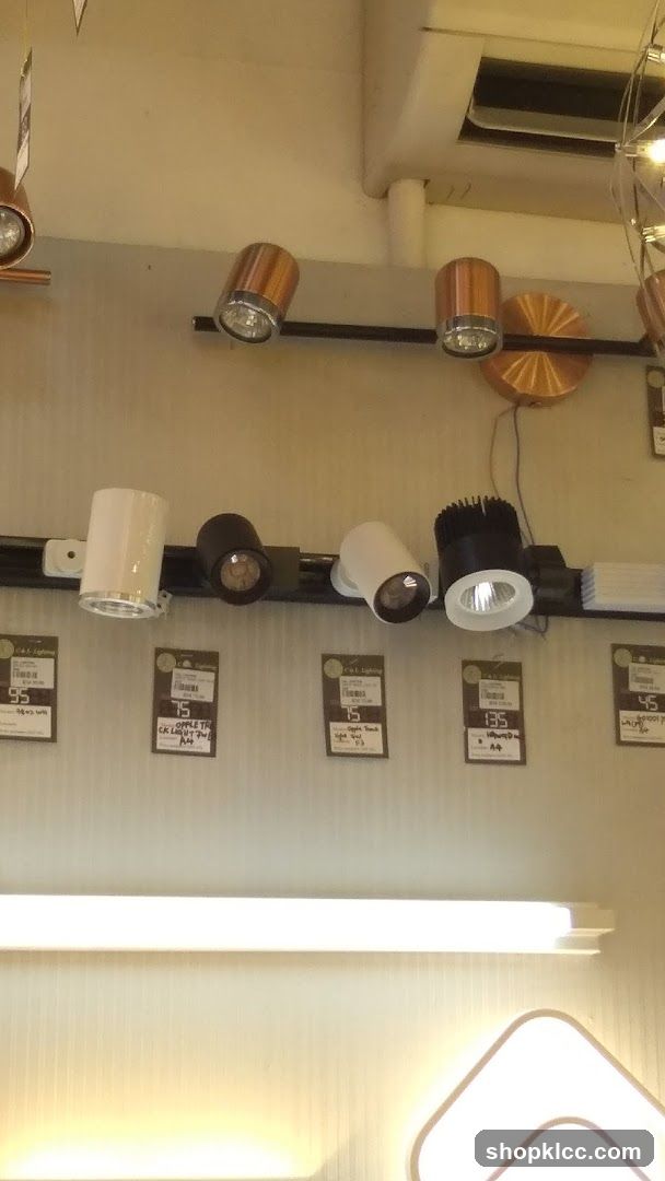 Track Lighting Display