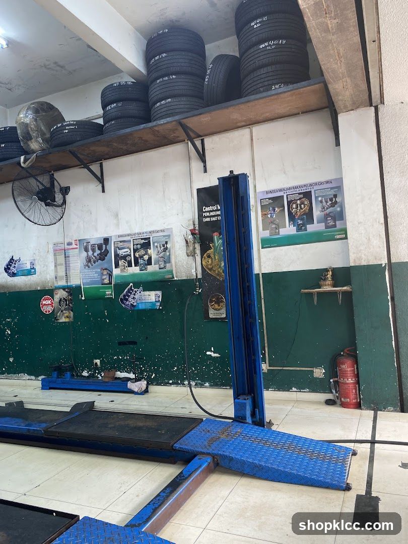 Car Repair Shop Interior