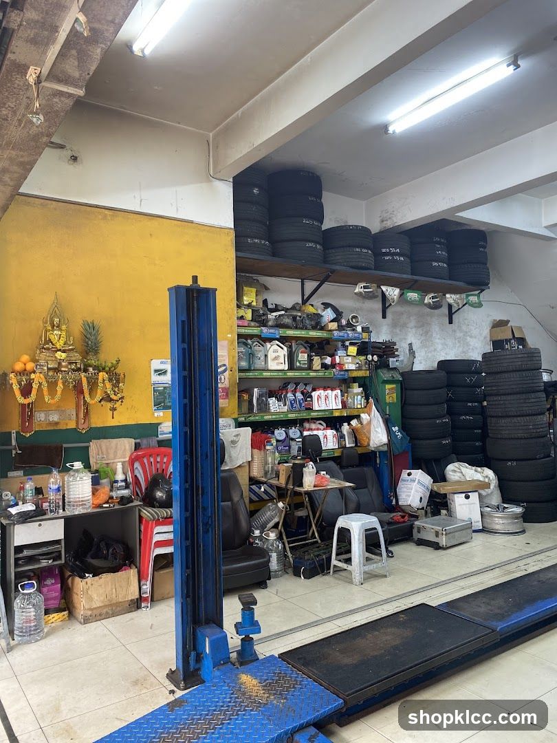 Car Repair Shop Interior