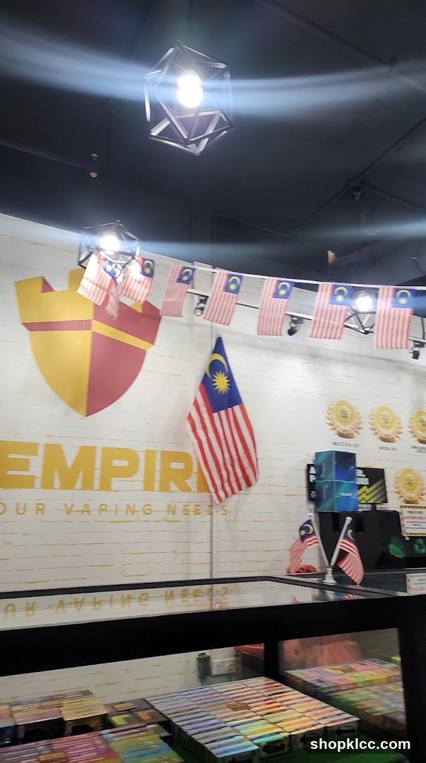 Vaping Shop Interior Display