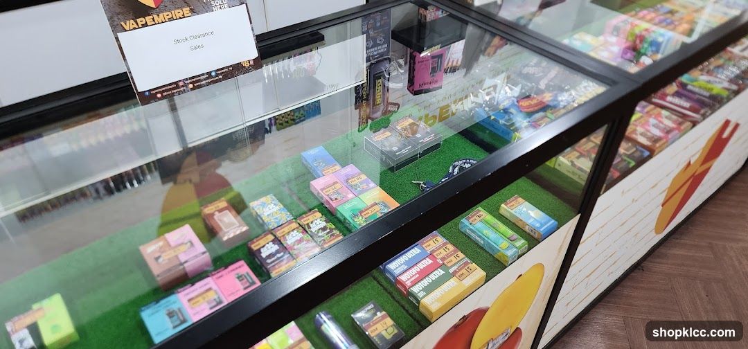 Vapemire Store Interior Display