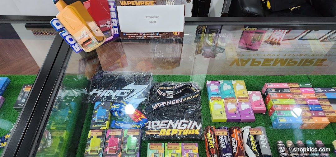 Vape Shop Display