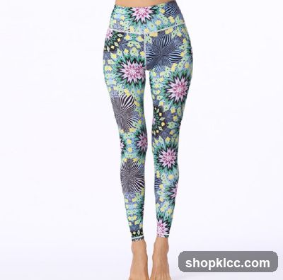 Floral Pattern Leggings