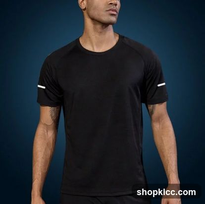 Black T-Shirt Product Shot