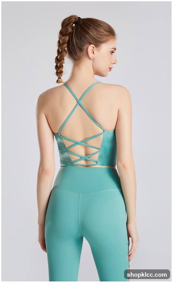 Teal Sports Bra and Leggings Set