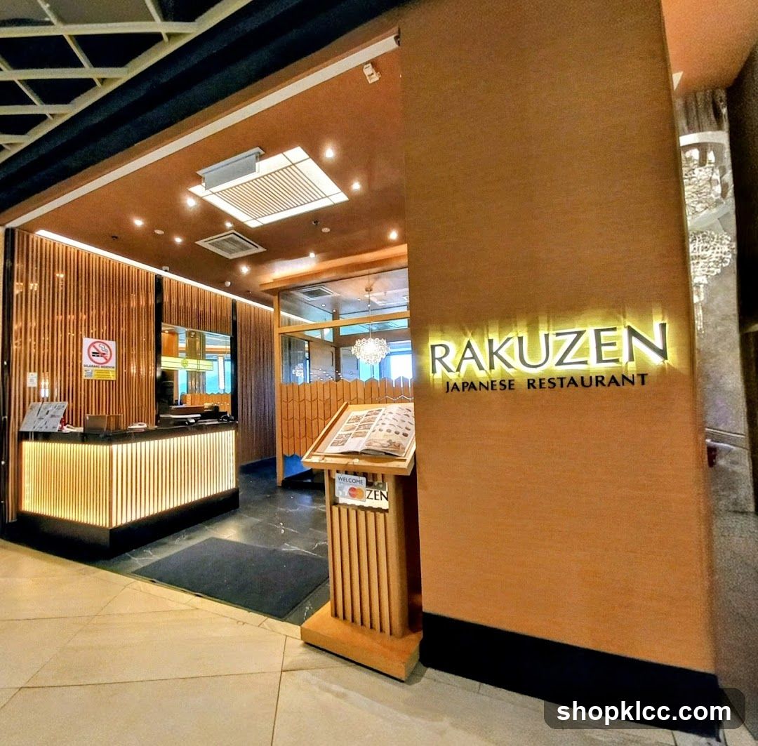Rakuen Japanese Restaurant Interior