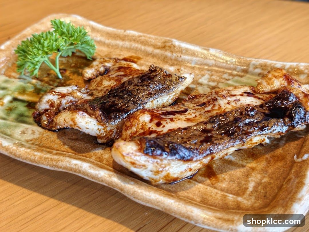 Grilled Fish with Sauce