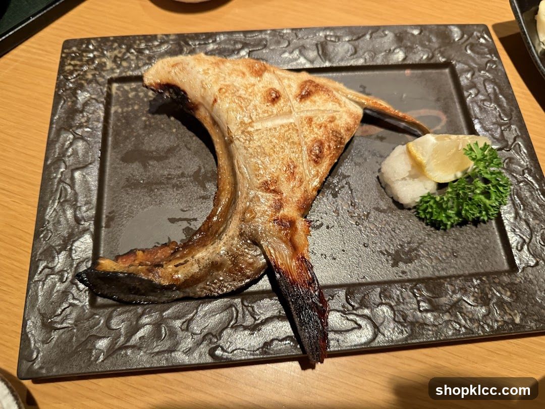 Grilled Pork Chop with Garnish
