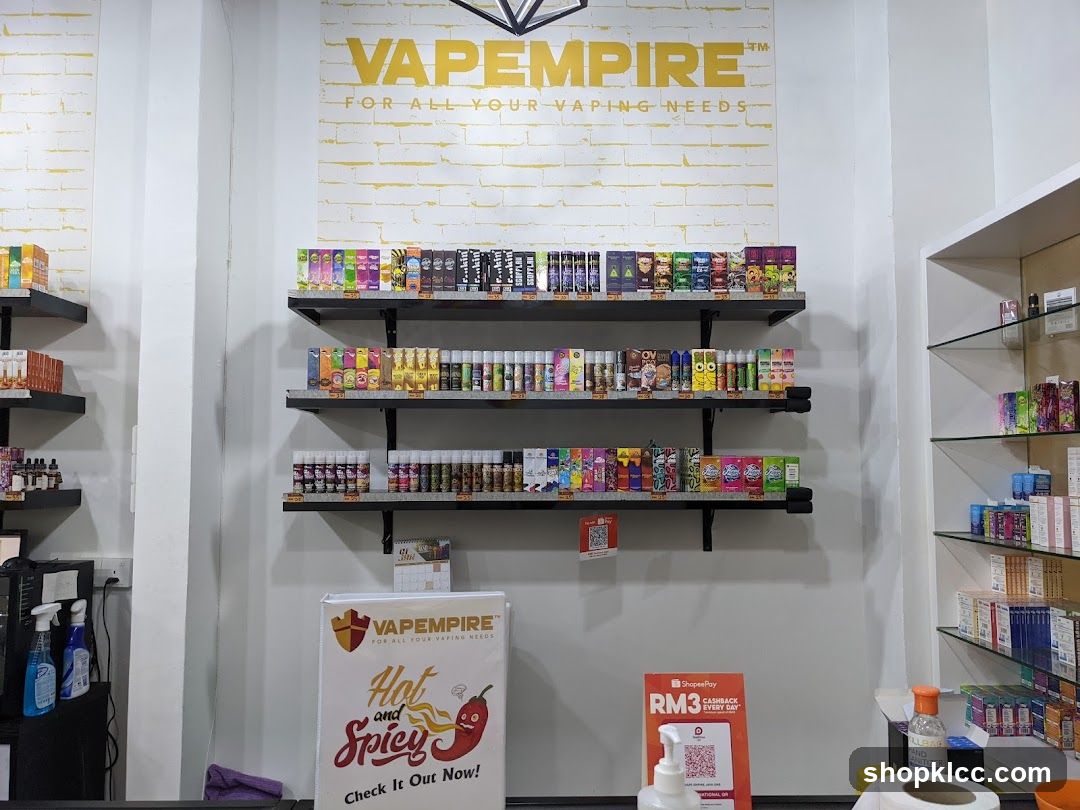 Vapempire Vaping Shop Interior