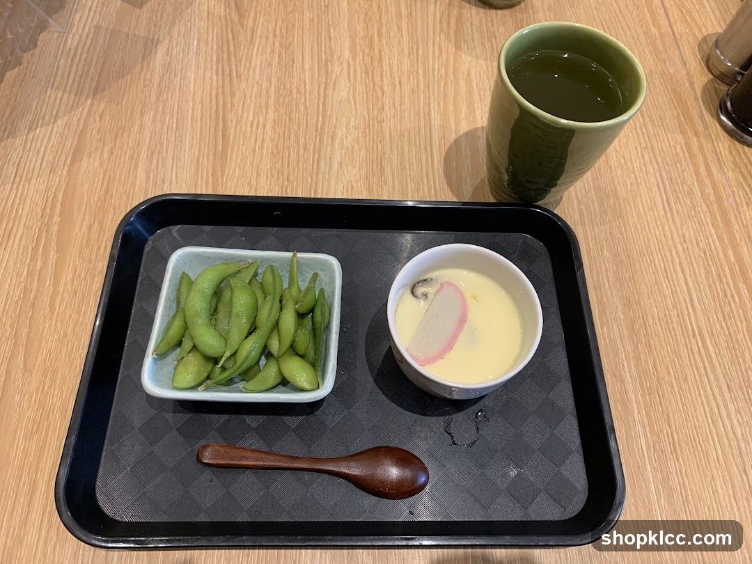 Edamame and Soup Set