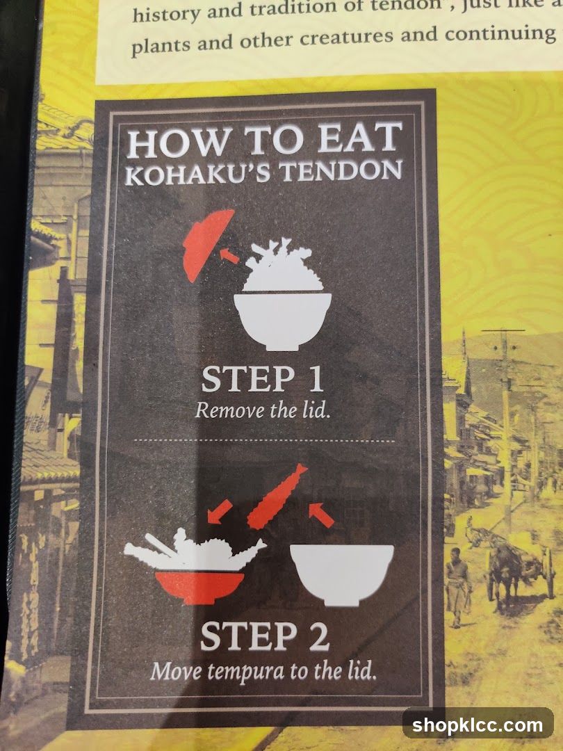 How to Eat Kohaku's Tendon