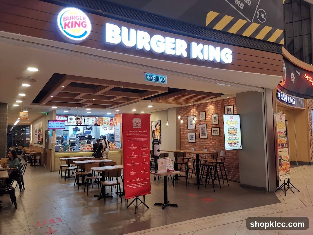 Burger King Interior View