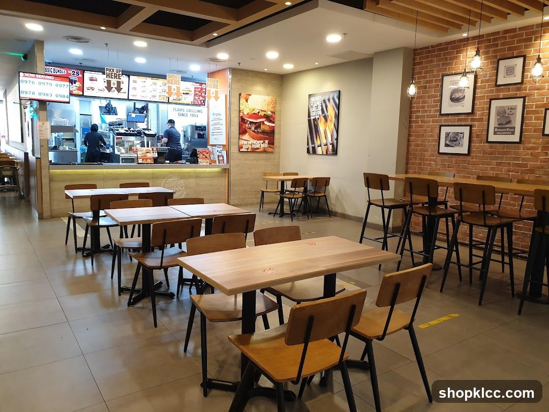 Restaurant Interior with Menu Boards and Staff