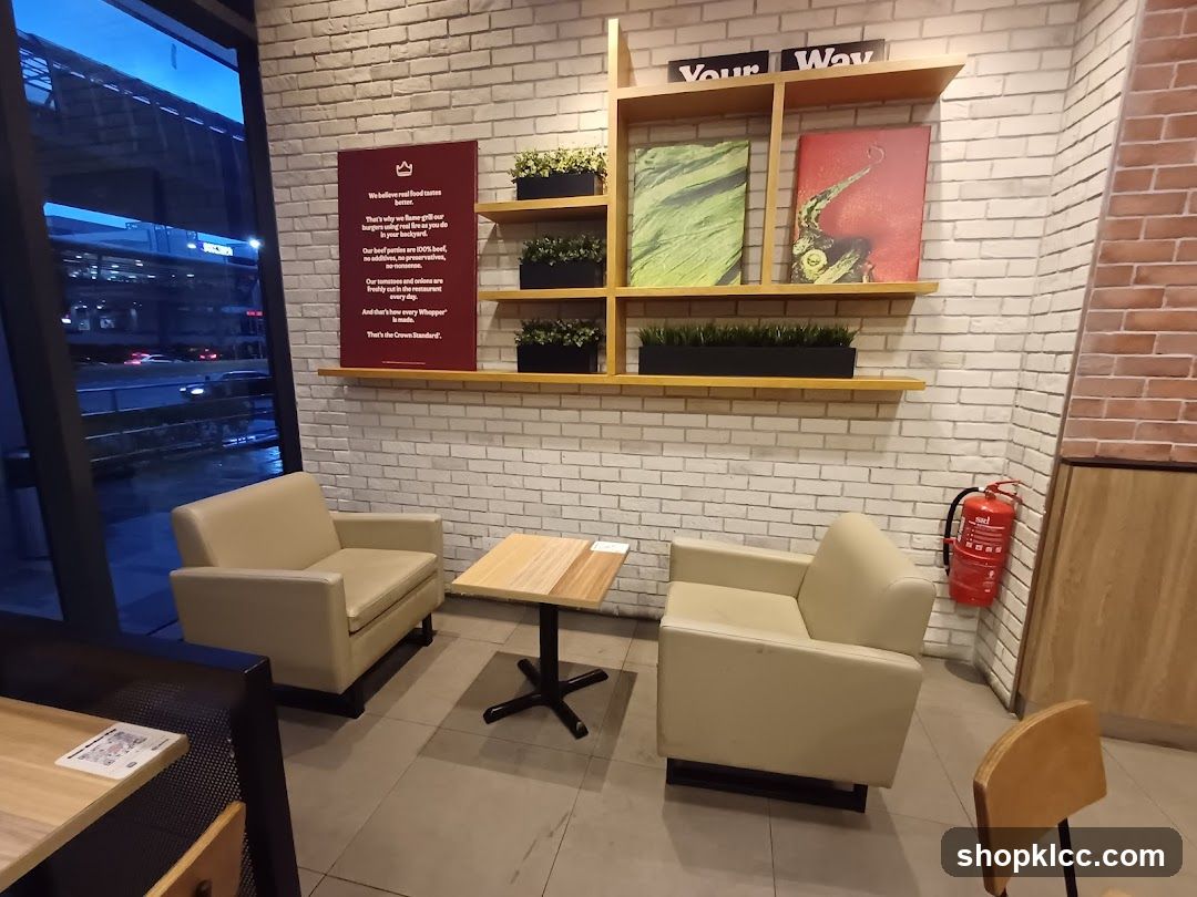 Cafe Interior Seating Area