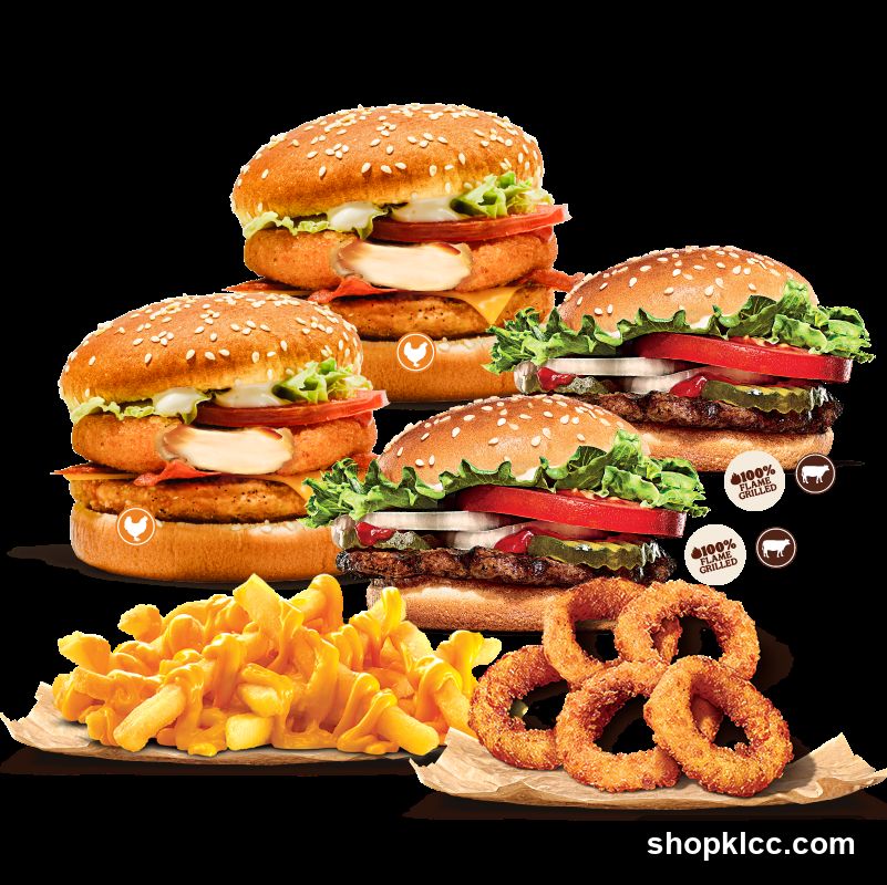 Fast Food Menu Display