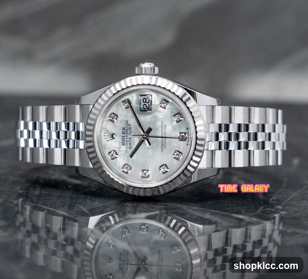 Rolex Datejust with Diamond Bezel