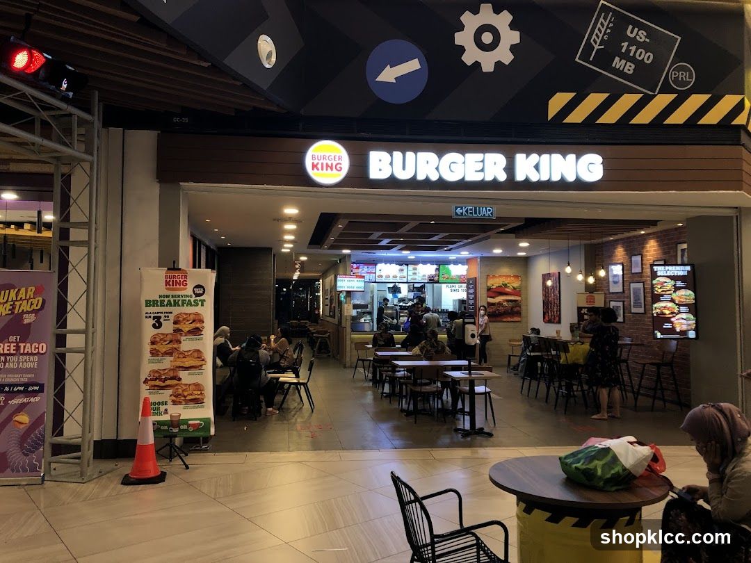 Burger King Interior View