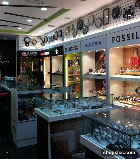 Watch Store Interior Display