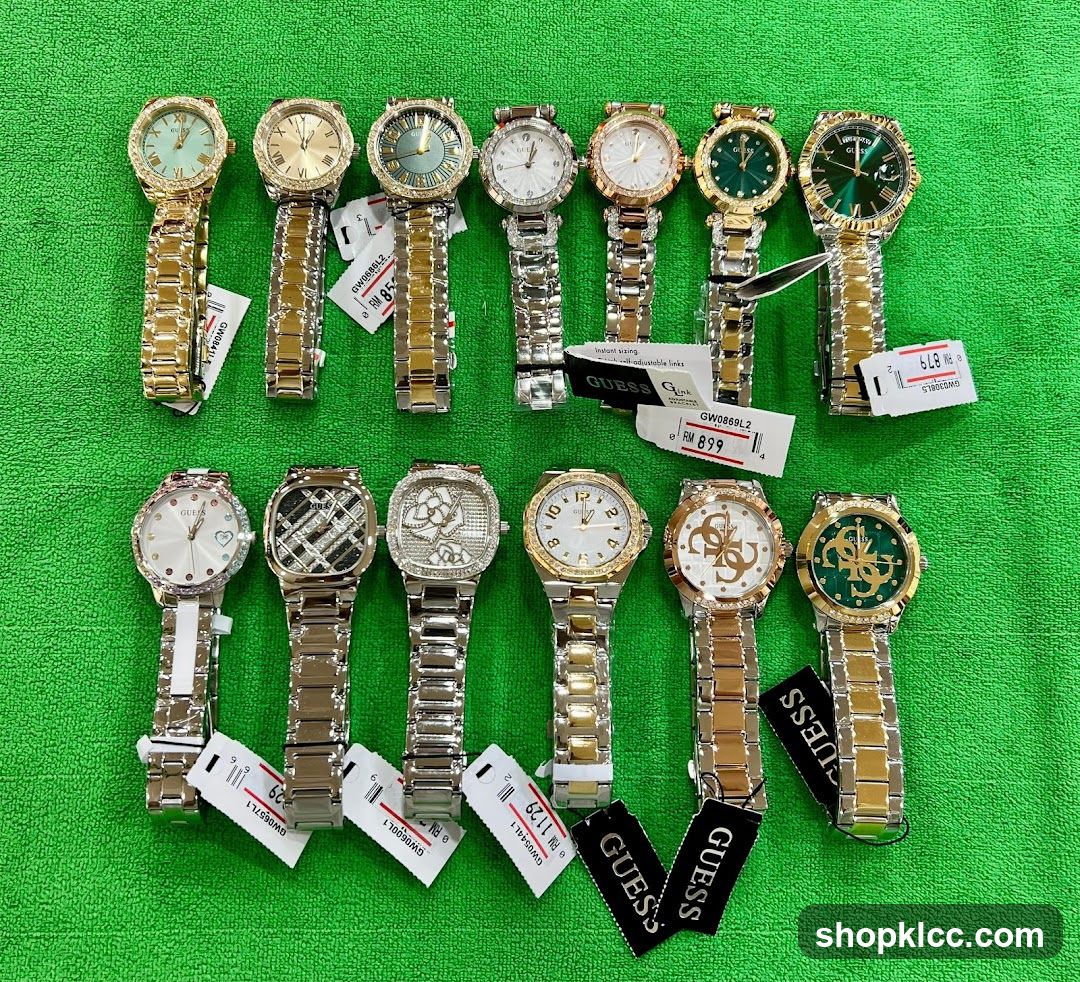 Guess Watch Collection Display