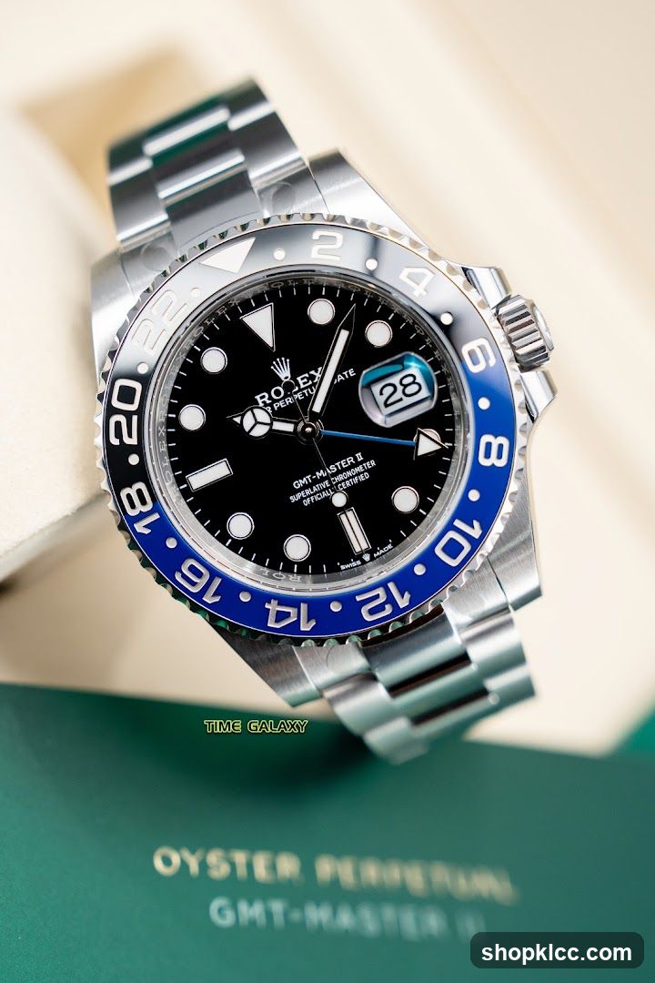 Rolex GMT-Master II Watch Display