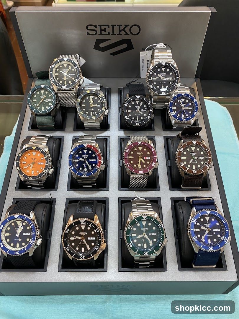 Seiko Watch Display Case