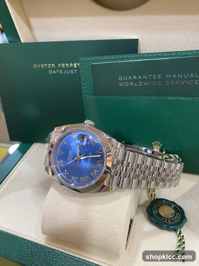 Rolex Datejust Watch Display